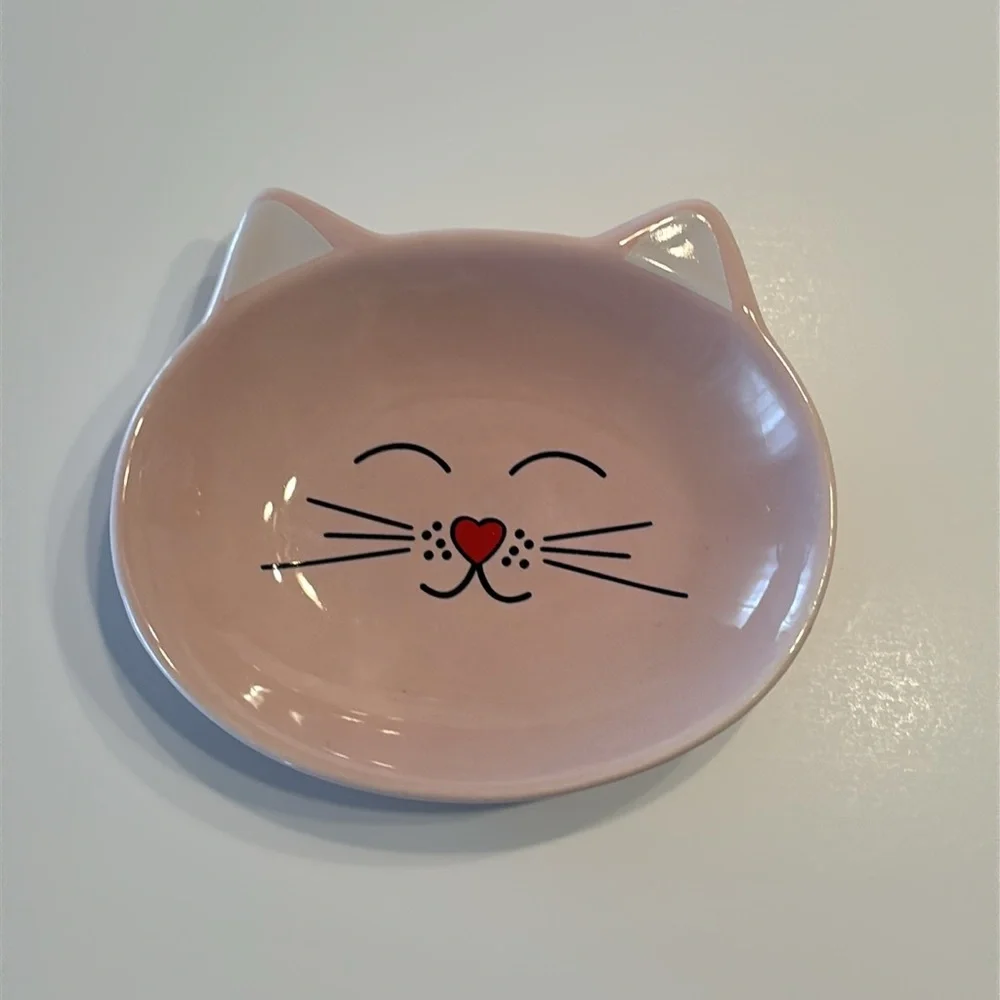 Parker Life Designs Pink Oscar Kitty Bowl